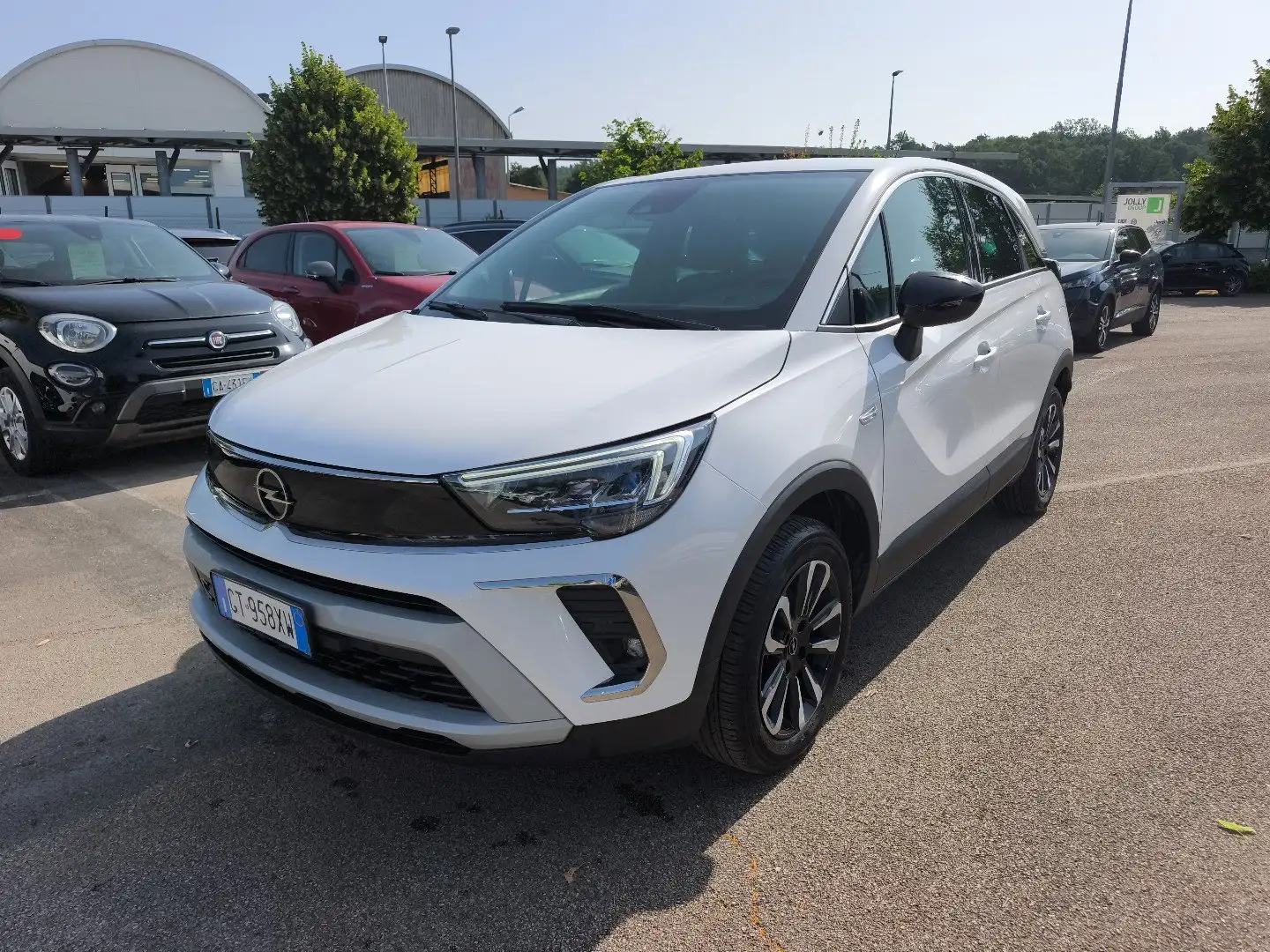 Opel Crossland 2021 1.2 Edition s&s 110cv Wit - 2