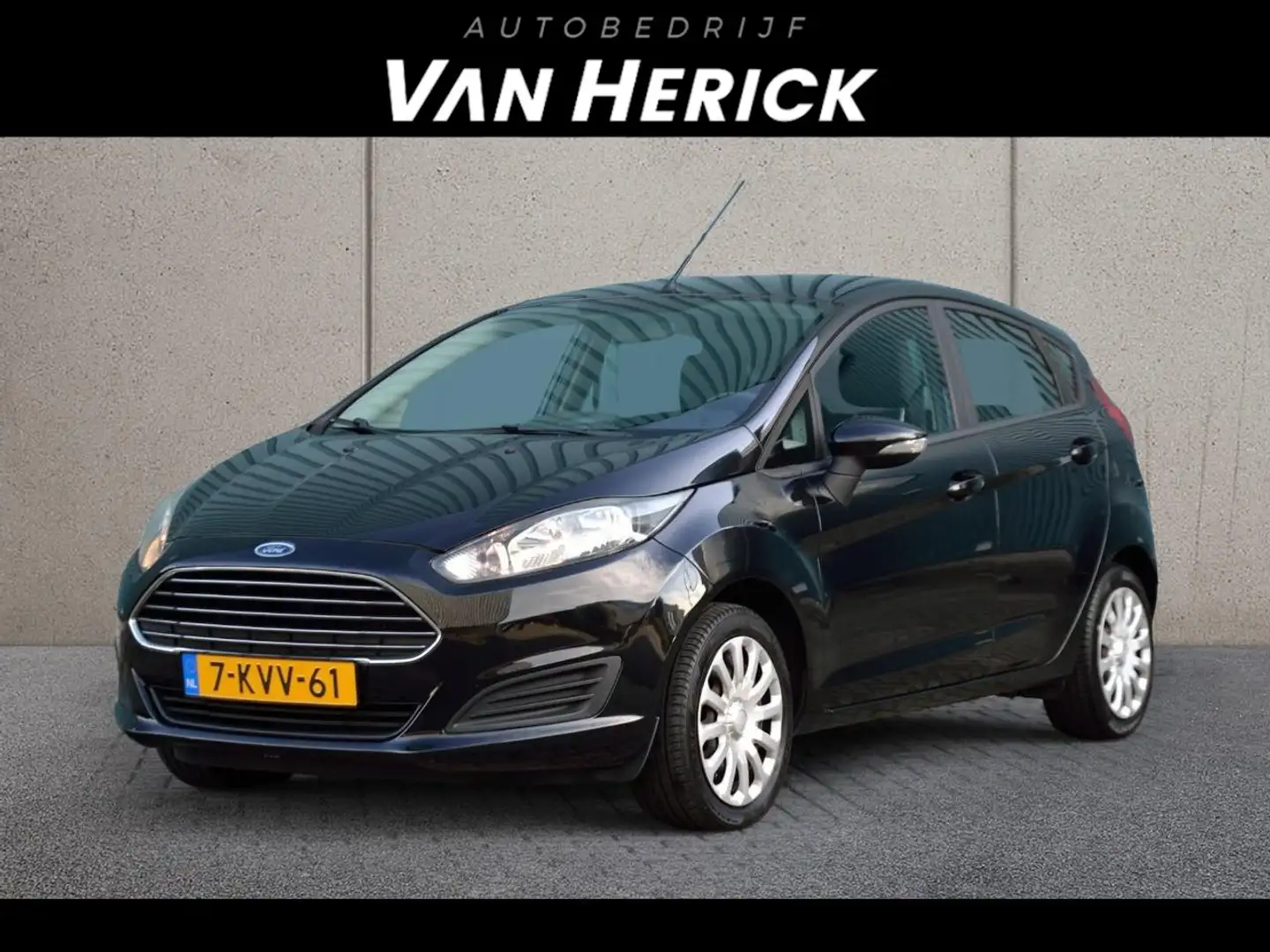 Ford Fiesta 1.0 Style 80PK | 5 Deurs | Airco | NAP Noir - 1