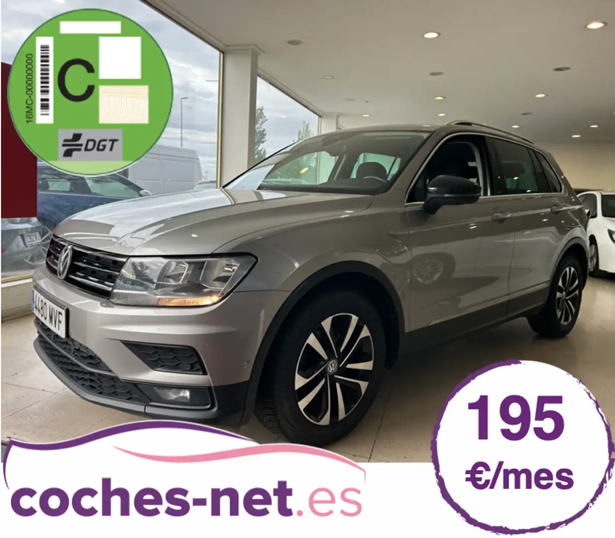 Volkswagen Tiguan 2.0TDI Edition 85kW Gris - 1