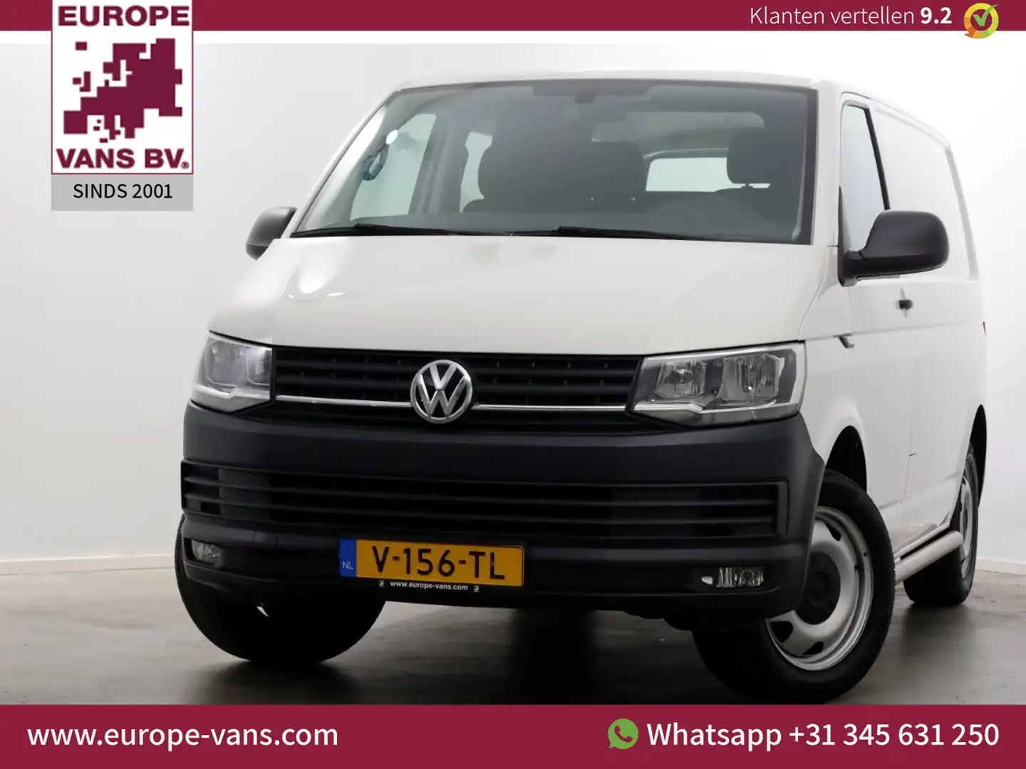 Volkswagen T6 Transporter 2.0 TSI L1H1 Benzine DSG-Automaat Comfortline Acht Wit - 1
