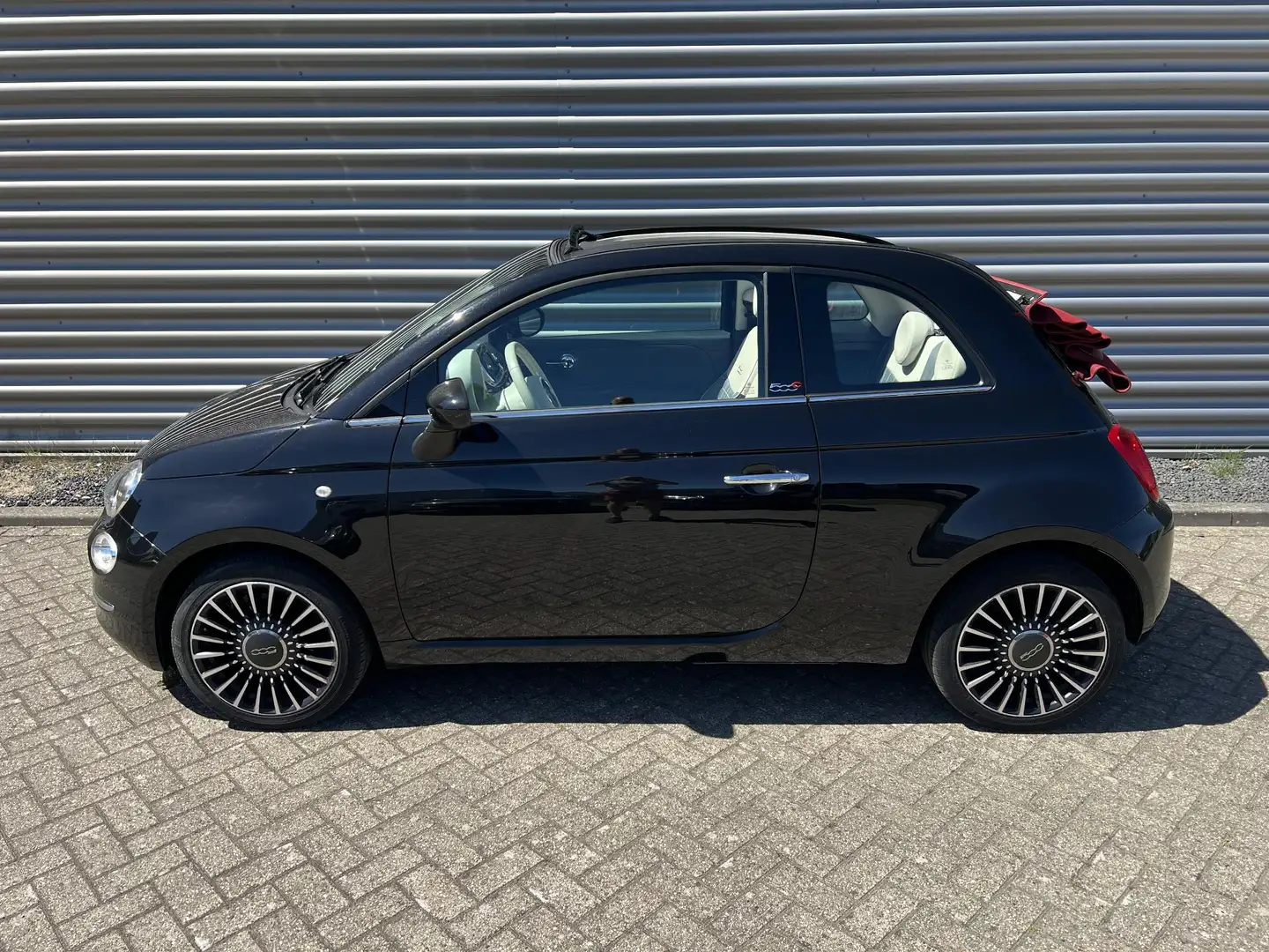 Fiat 500C 1.2 Lounge Automaat Cabriolet Cabrio Noir - 2