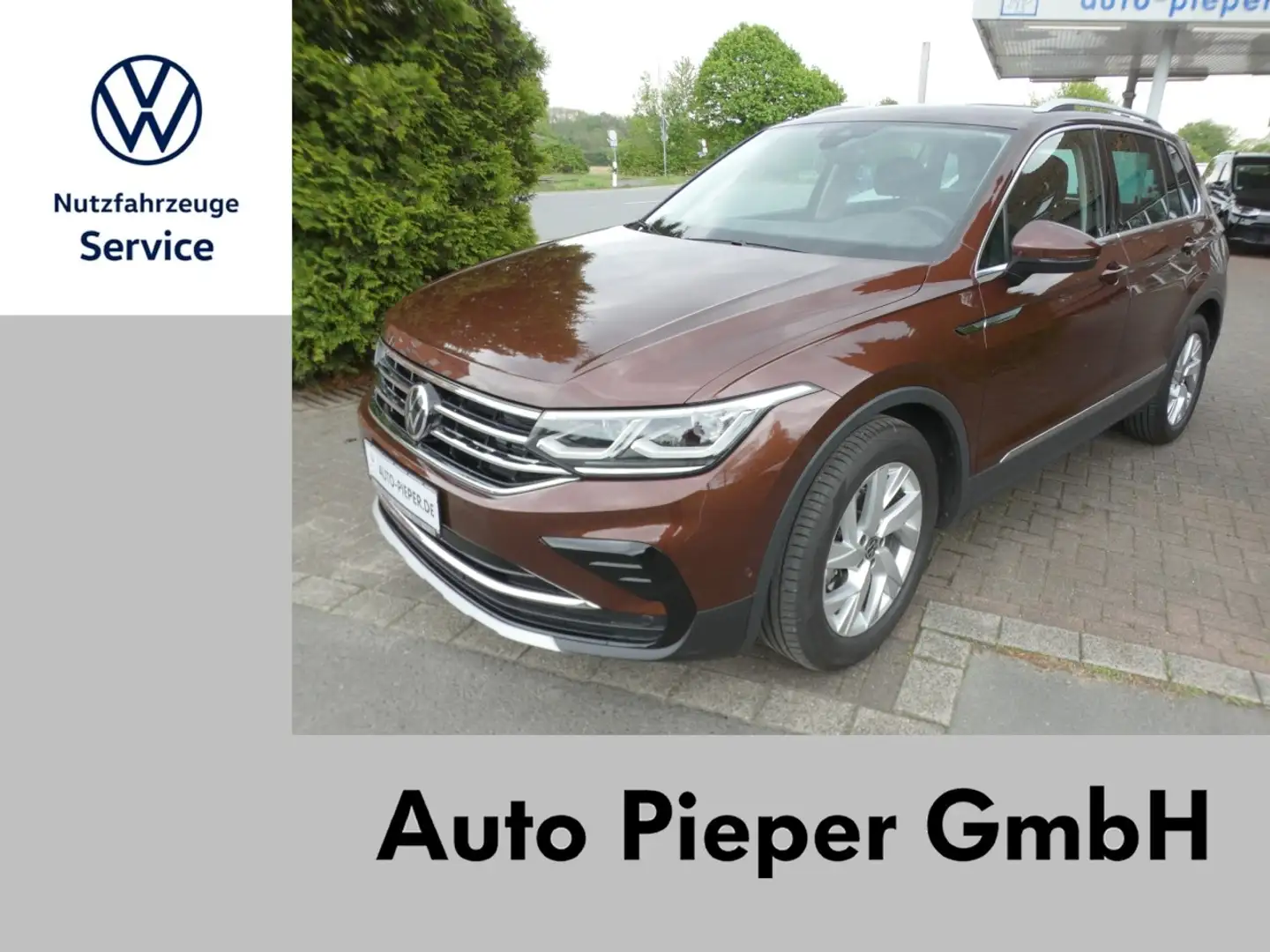 Volkswagen Tiguan Elegance TSI DSG Matrix Navi ErgoSitze APP Klima Braun - 1