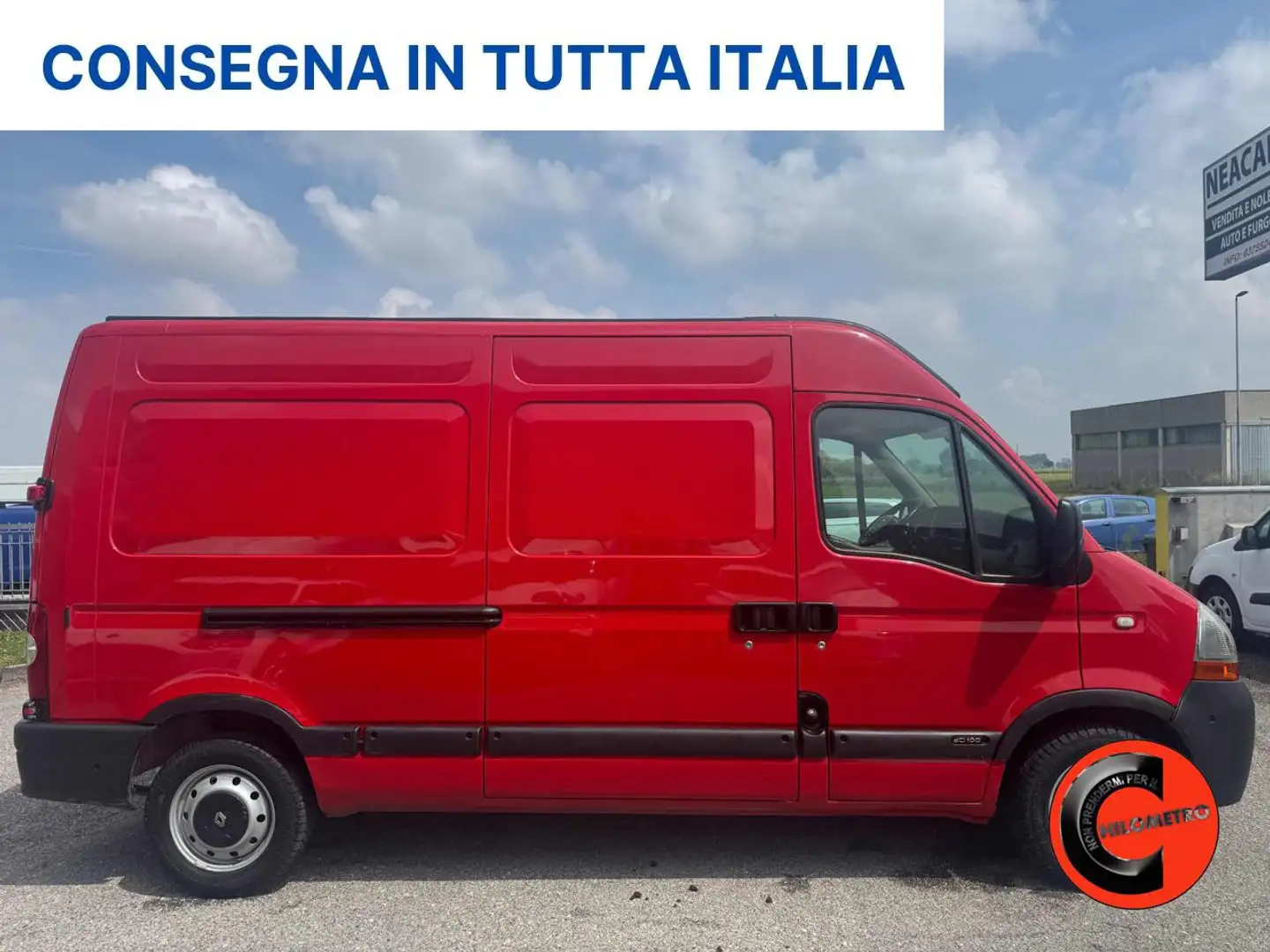 Renault Master 2.5 dCi(PM-TM-L2H2)CLIMA-OTTIME CONDIZIONI-1323KG- Rosso - 2