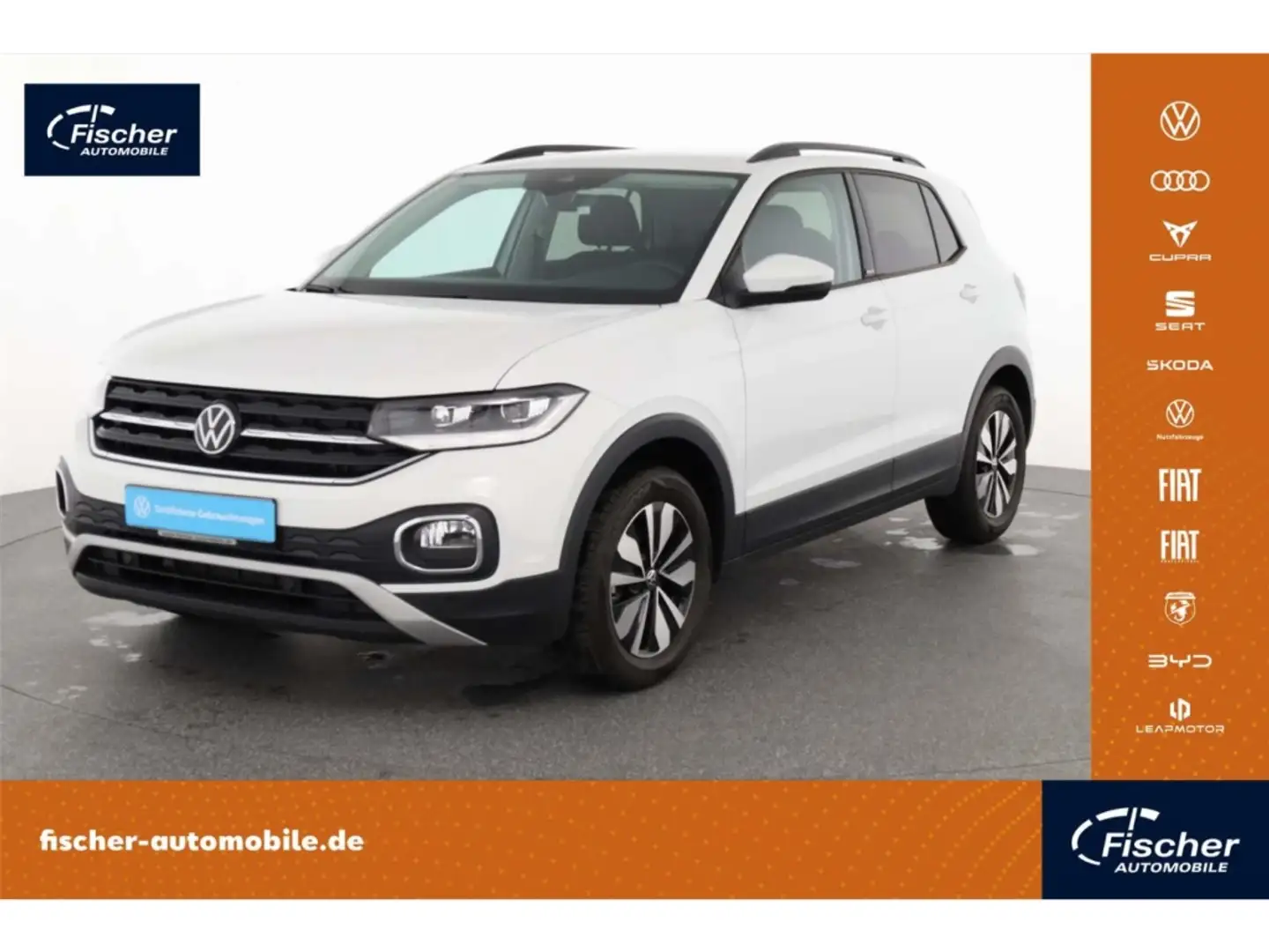 Volkswagen T-Cross 1.0 TSI Move 6-Gg. NAV/LED/ACC Weiß - 1