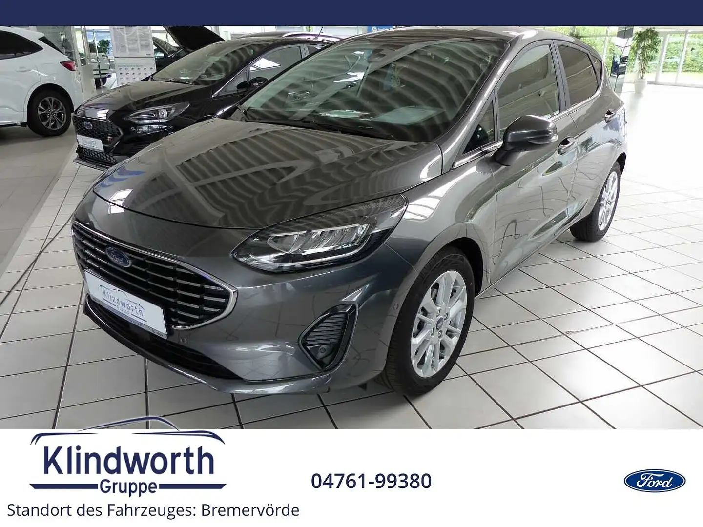 Ford Fiesta 1.0 EcoBoost Titanium X Navi,iACC,Kamera Grau - 1