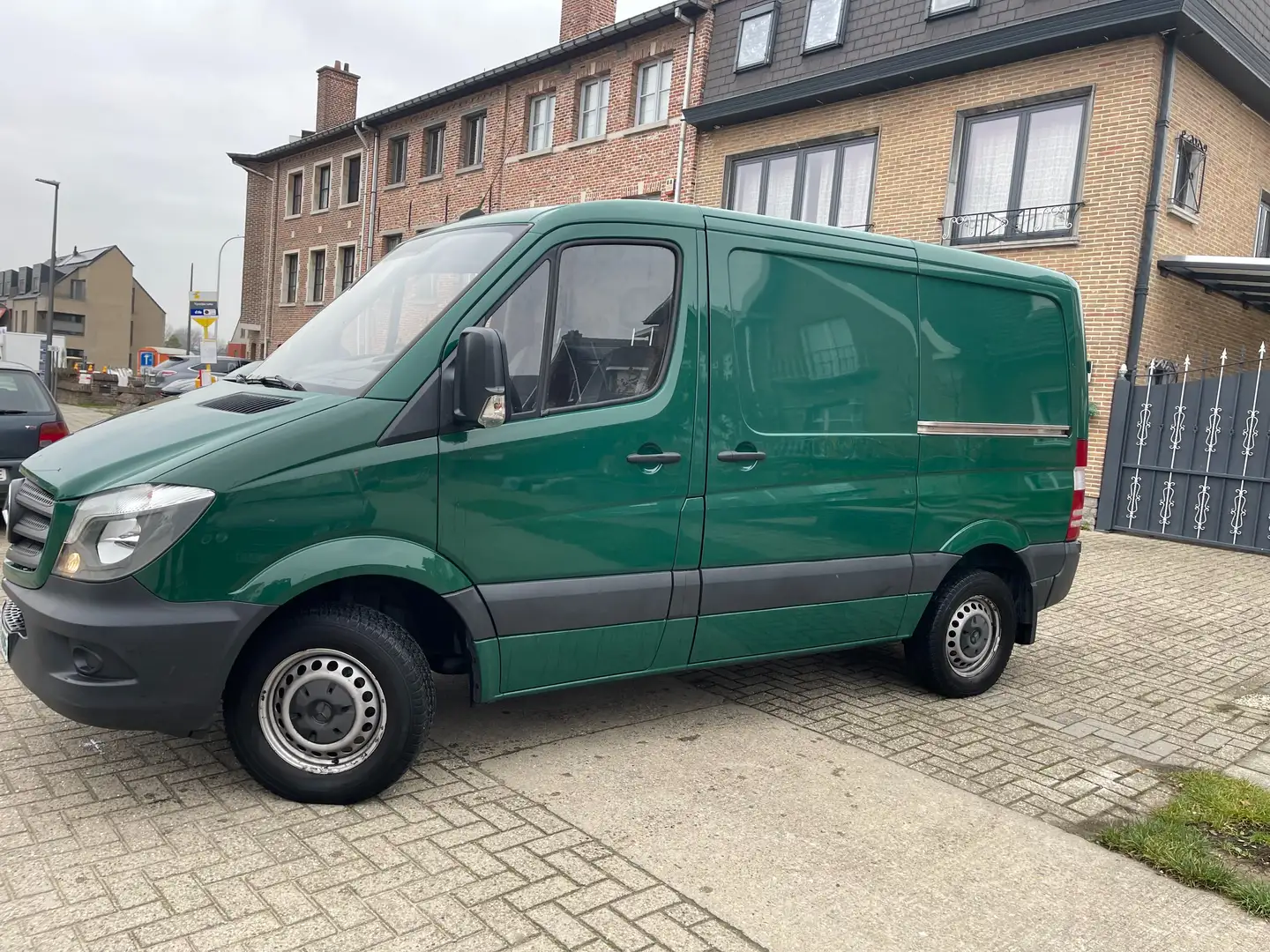 Mercedes-Benz Sprinter L1 H1 Euro 6  Car Pass Complet 2 Porte  coulissan Groen - 1