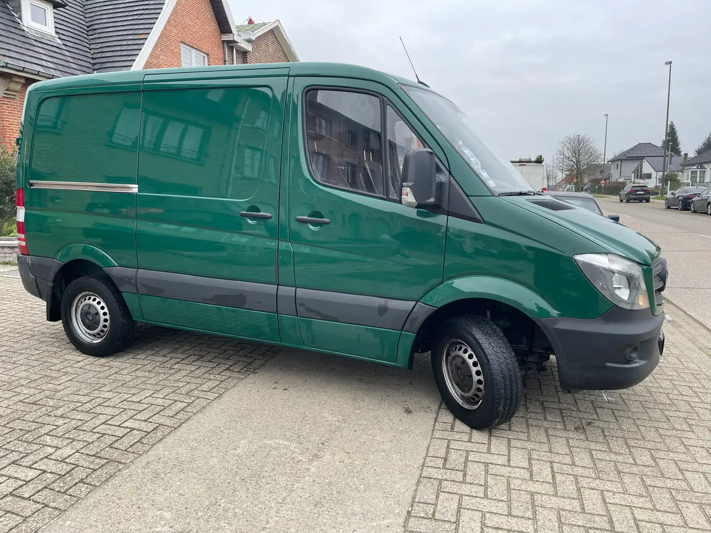 Mercedes-Benz Sprinter L1 H1 Euro 6  Car Pass Complet 2 Porte  coulissan Groen - 2