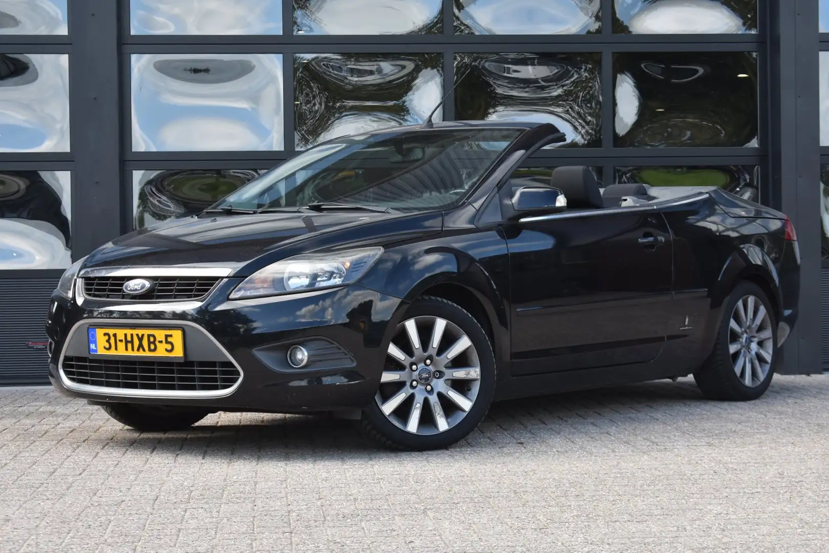 Ford Focus CC Coupé-Cabriolet 2.0 Trend '08 LOOPT NIET GOED OP G Schwarz - 1