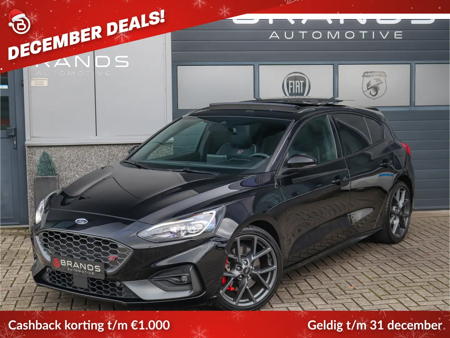 Ford Focus 2.3 EcoBoost ST 280PK Full option ST3 Garantie Noir - 1