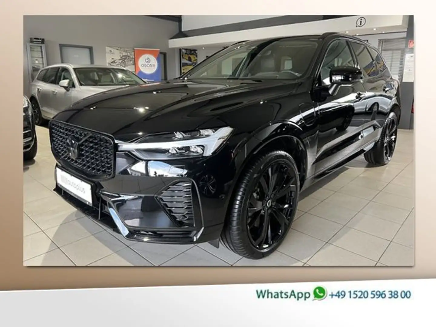 Volvo XC60 T8 Ultra Black Edition Recharge AWD AHK 360 Noir - 1