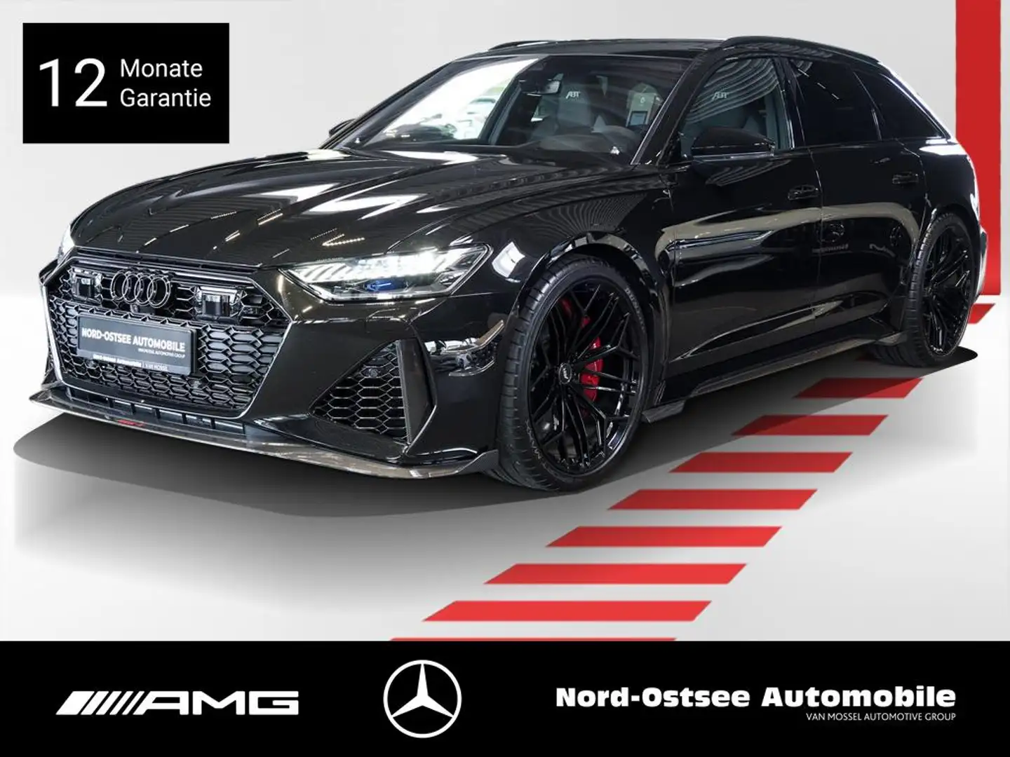 Audi RS6 -X AVANT 1 of 30  ABT X 760 PS CARBON Чорний - 1
