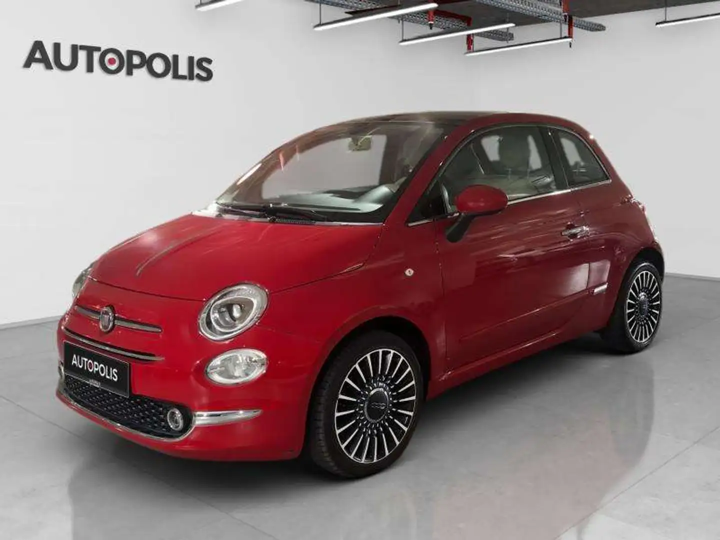 Fiat 500 1.2Lounge Rouge - 1