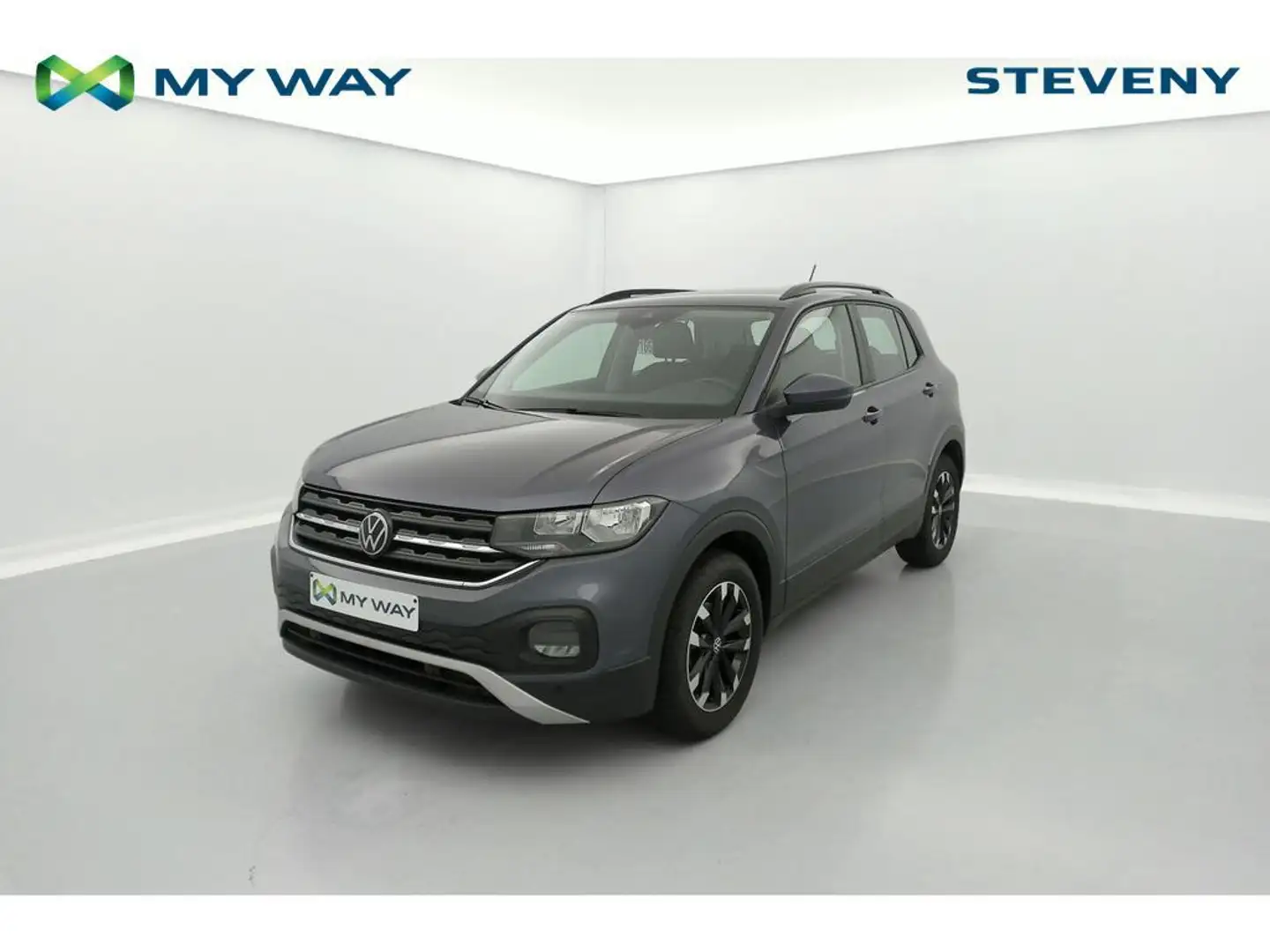 Volkswagen T-Cross T-Cross Life Business 1.0 TSI 81 kW (110 ch) 7 vitesses DSG Gris - 1