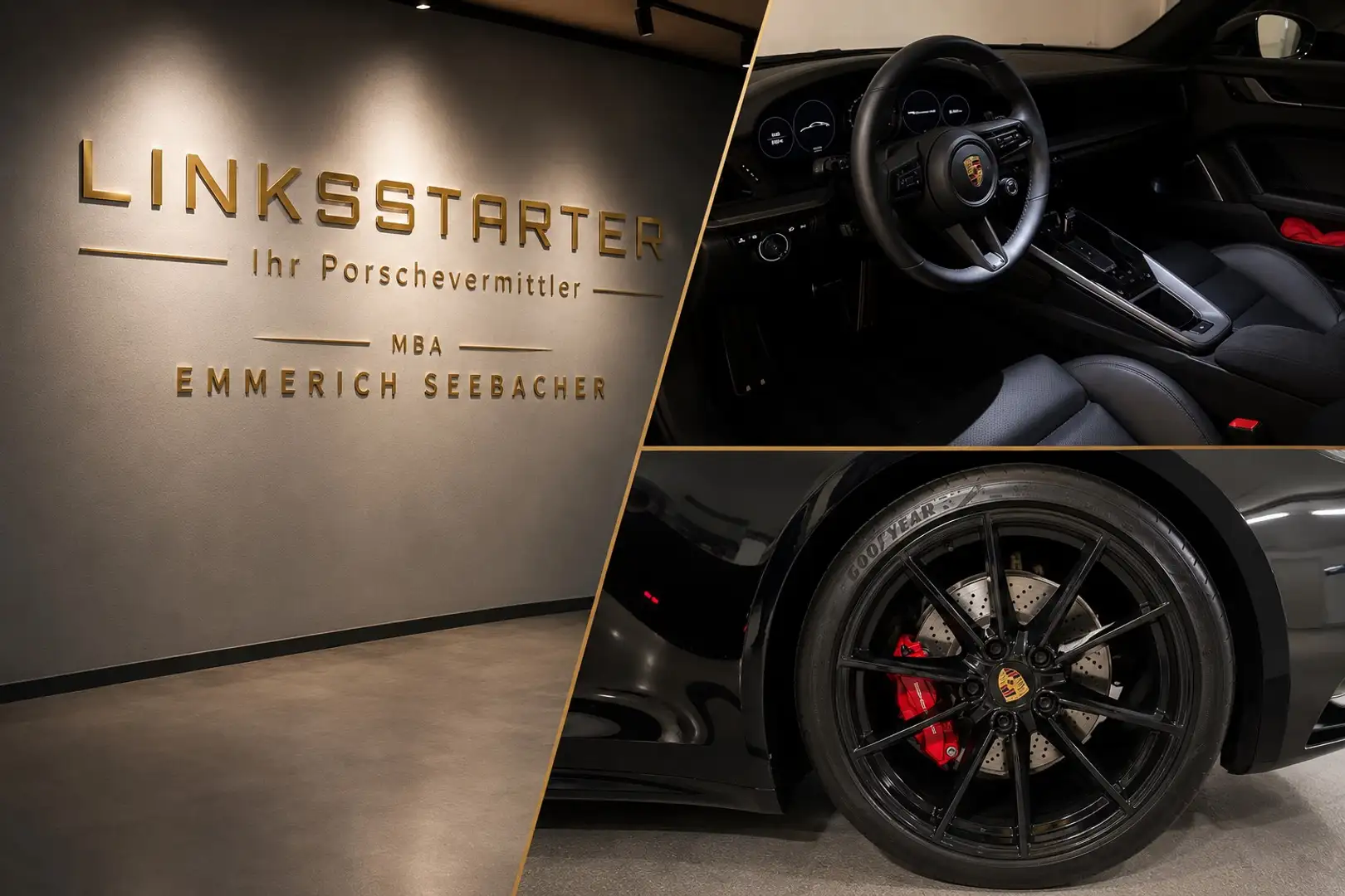 Porsche 992 911 Carrera 4 Coupe S PDK Schwarz - 2