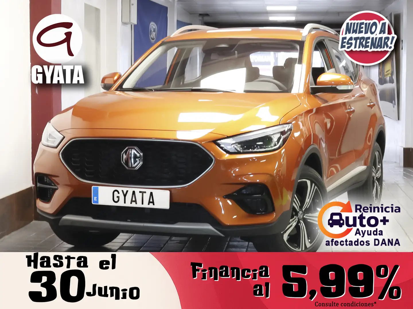 MG ZS 2.5 V6 Core 180 Naranja - 1