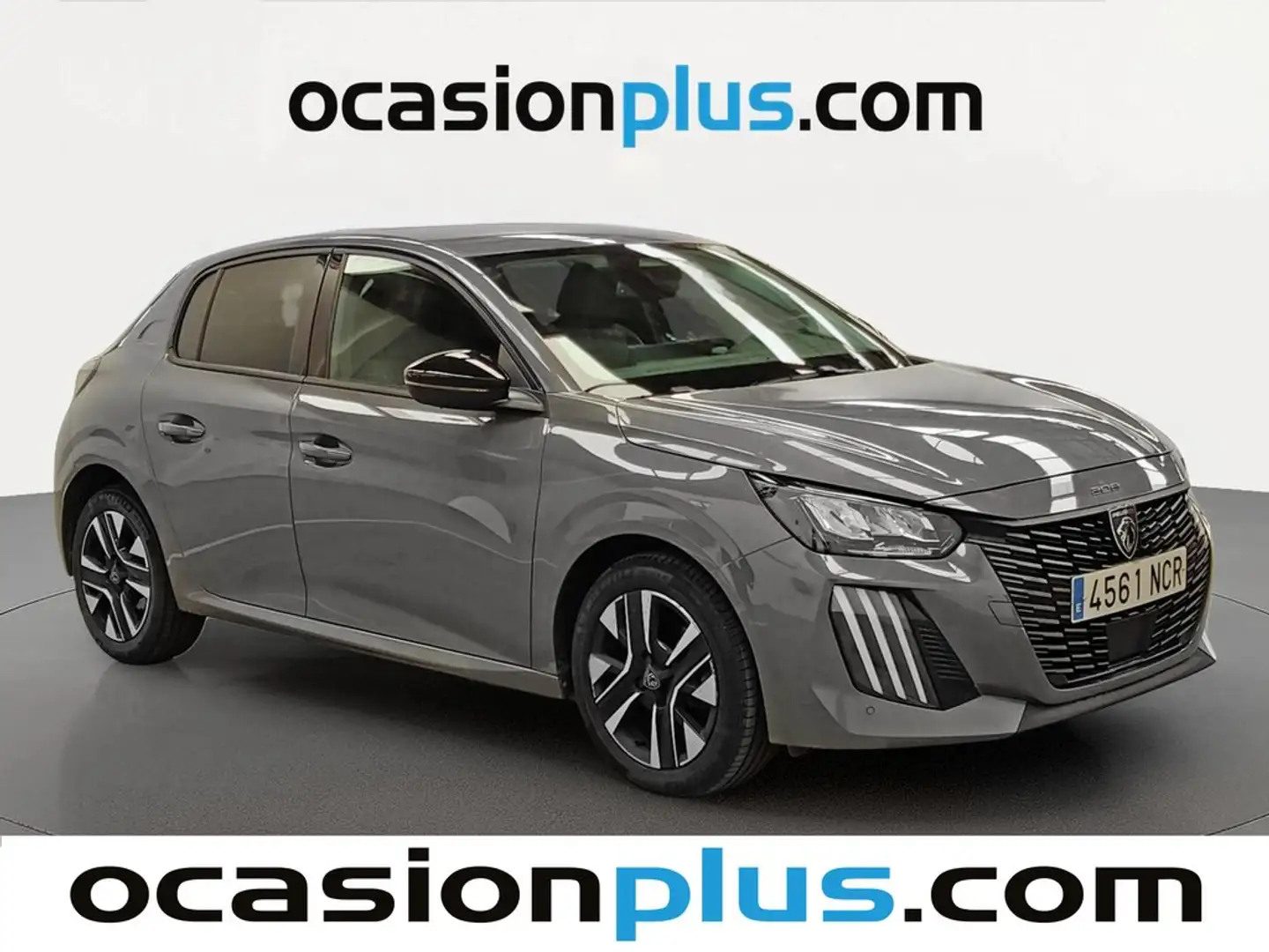 Peugeot 208 1.2 Puretech S&S Allure 100 Gris - 2