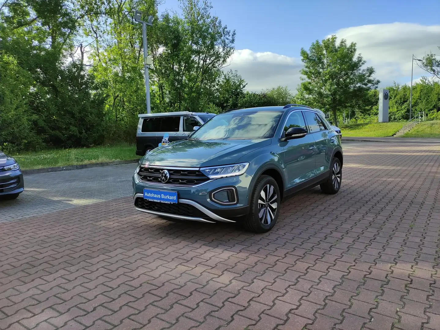 Volkswagen T-Roc Goal 1.0 TSI+116Ps+DAB+LED+Klima+PDC+Sitzh Blau - 1
