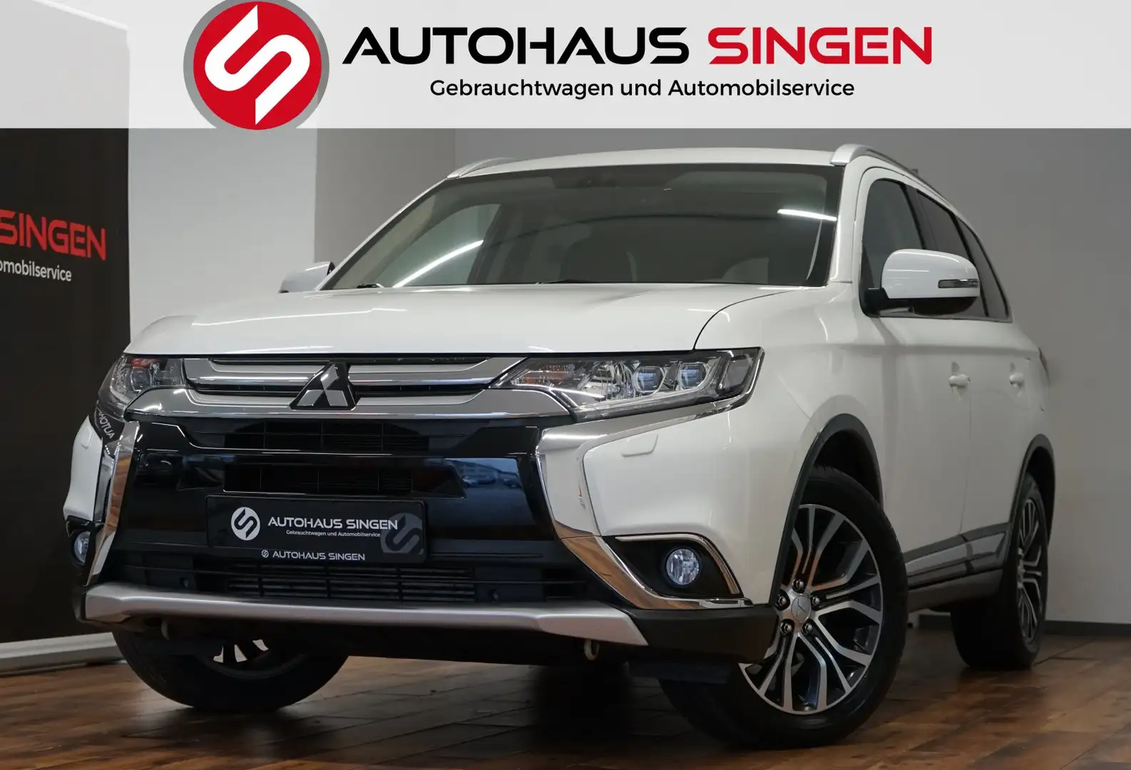 Mitsubishi Outlander 2.2 DI-D  SUV-Star+|4WD|NAVI|KAMERA|AHK Weiß - 1