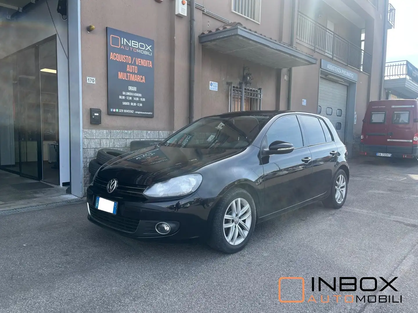 Volkswagen Golf Golf 5p 1.4 tsi Highline 160cv - CATENA SOSTITUITA Чорний - 1