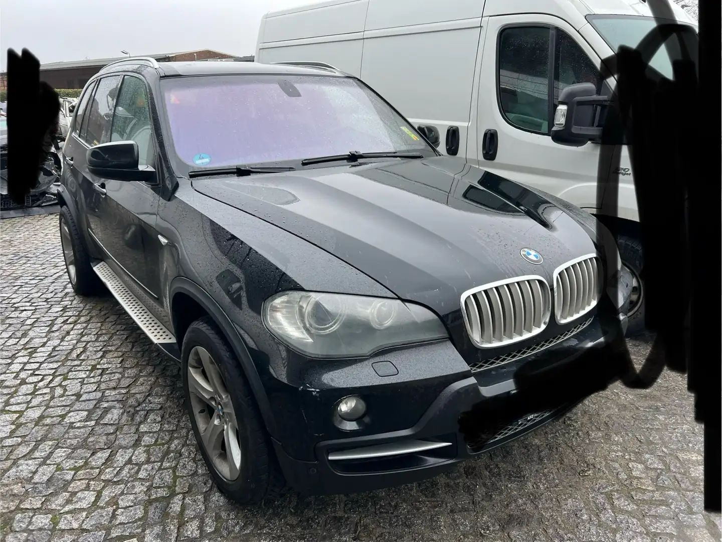 BMW X5 3.0sd schwarz Alufelgen Zwart - 1