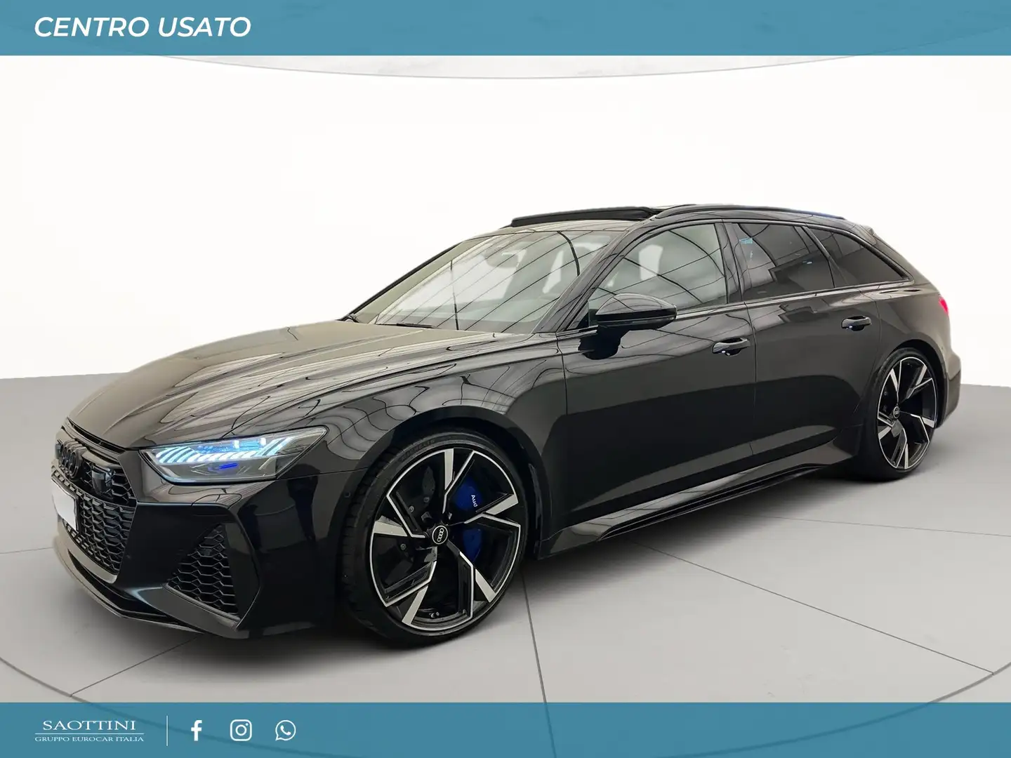 Audi RS6 Avant 4.0 quattro Tiptronic - CARBOCERAMICI - Nero - 1