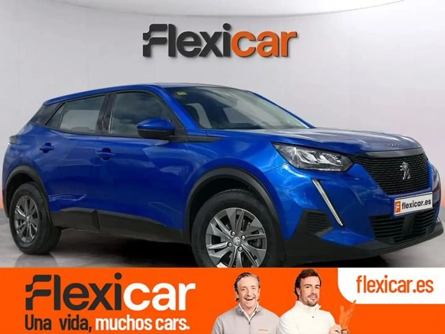 Peugeot 2008 1.2 PureTech S&S Active 100 Blauw - 1