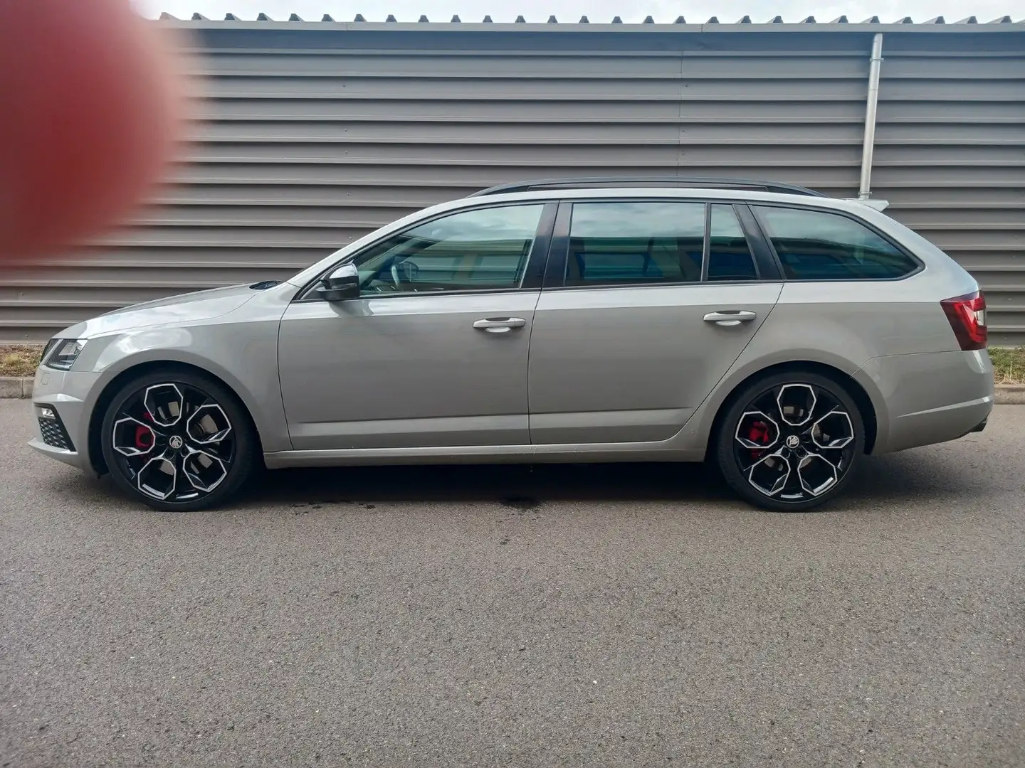 Skoda Octavia Combi RS 245 1. Hand 43940 km, LED Gris - 2