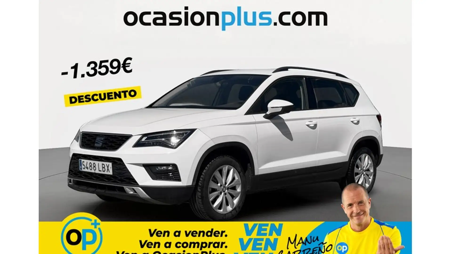 SEAT Ateca 1.5 EcoTSI S&S Style Blanco - 1