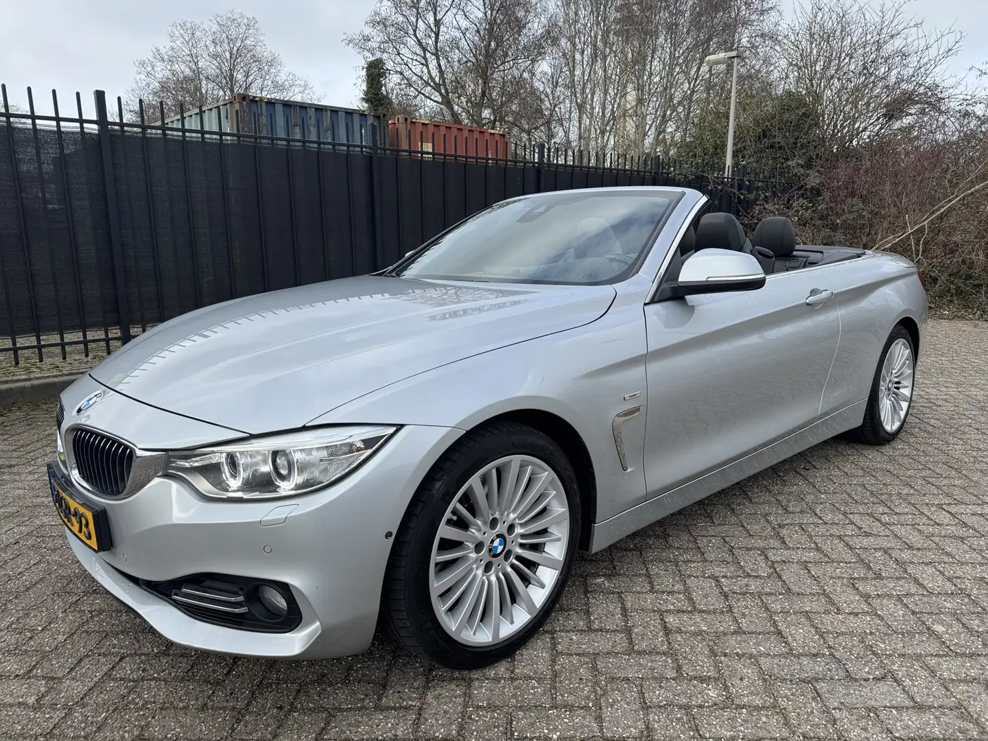 BMW 435 4-serie Cabrio 435i High Executive Luxury Line Spo Grijs - 1