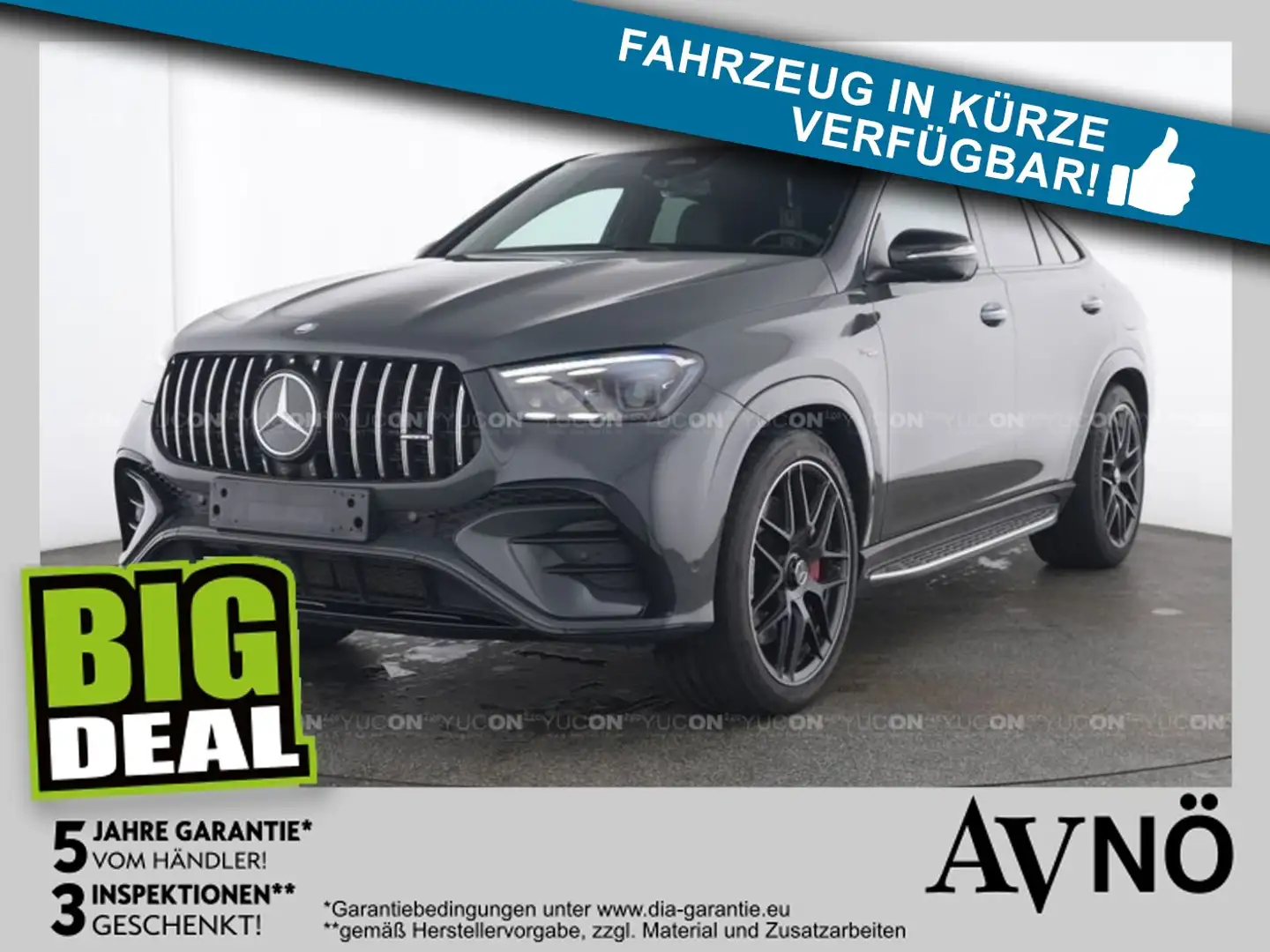 Mercedes-Benz GLE 53 AMG AMG GLE 53 4M+ HYBRID COUPE AMG PREMIUM PANO SD Grau - 1