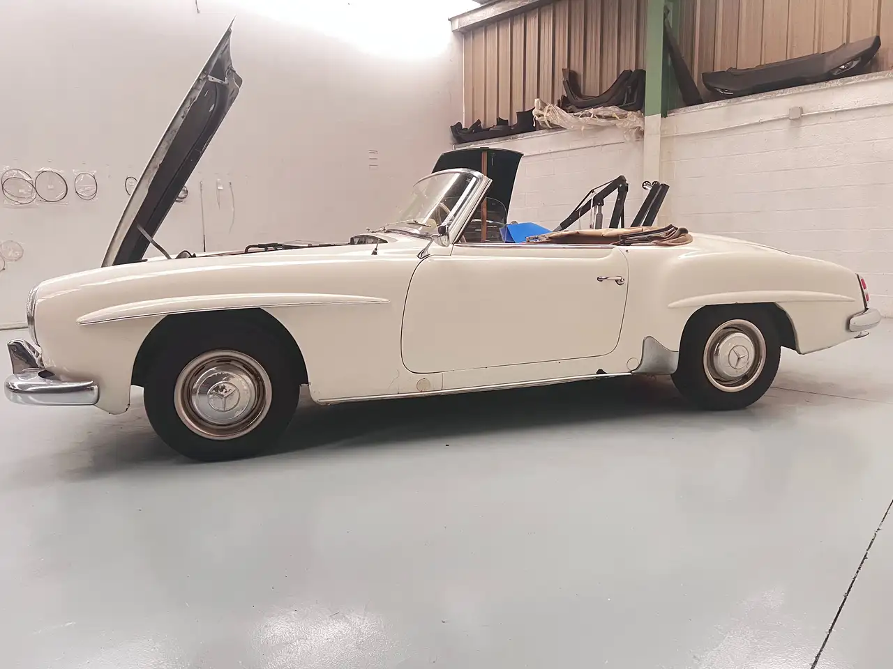Mercedes-Benz 190 SL ROADSTER W121, foto 3
