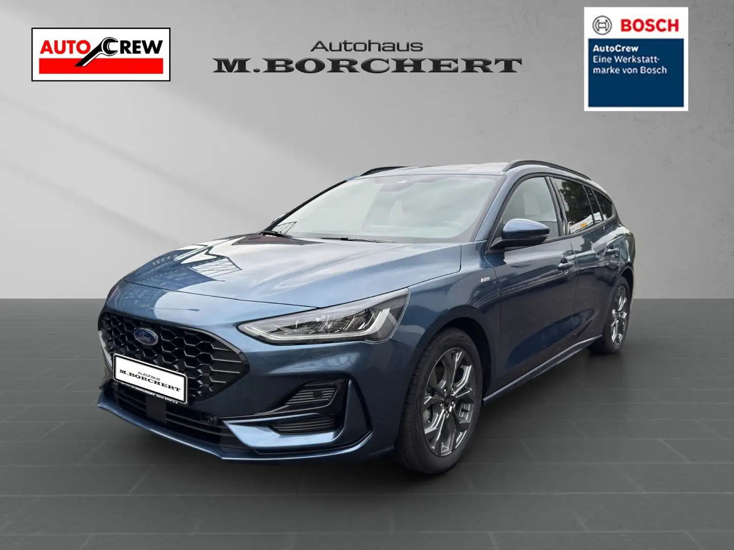 Ford Focus Turnier ST-Line X Blauw - 1