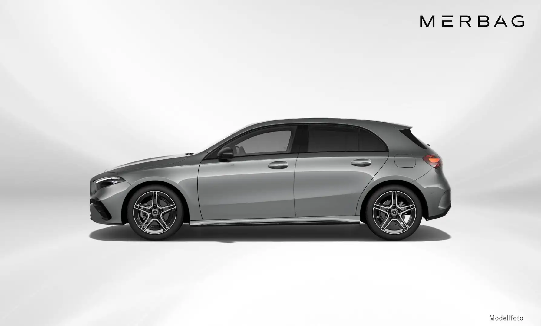 Mercedes-Benz A 180 d A-Edition AMG Line, Facelift Grau - 2