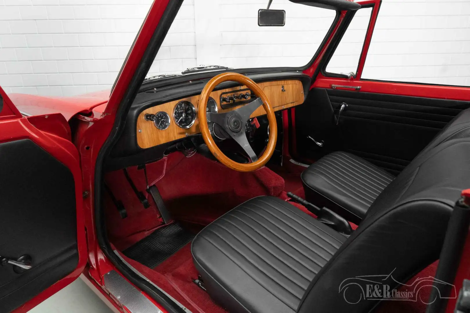 Triumph Herald 13/60 Cabrio|Europese auto| Goede staat| 1969 Kırmızı - 2