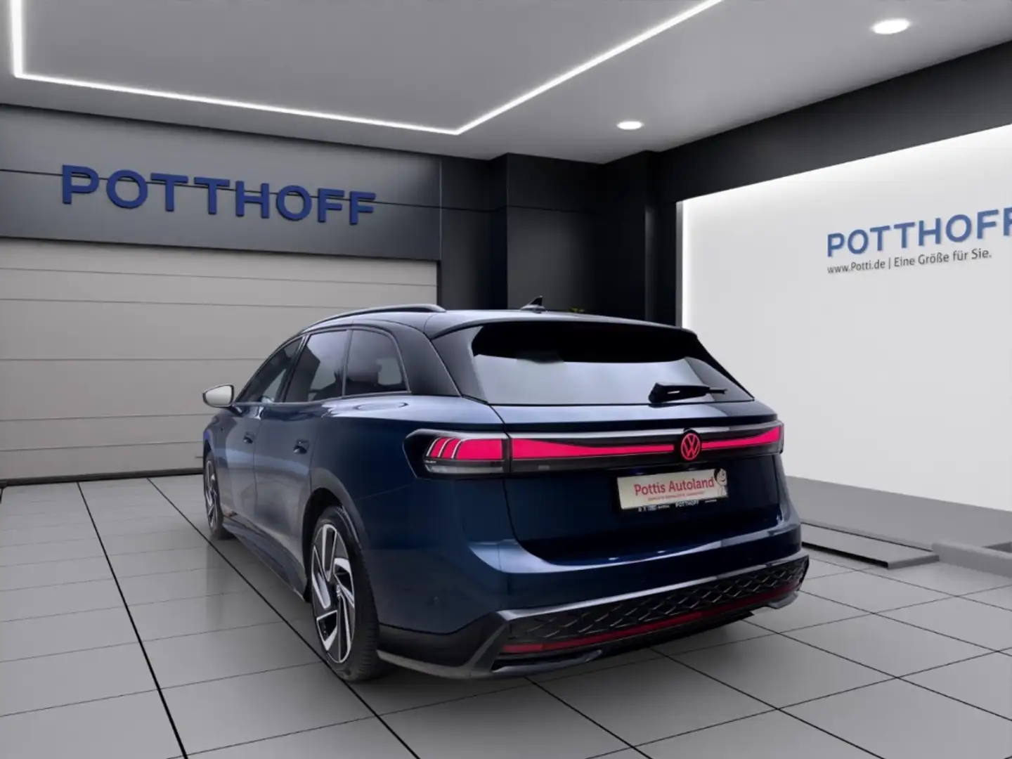 Volkswagen ID.7 Tourer 4M GTX AHK IQ.LIGHT NAVI ACC Blau - 2