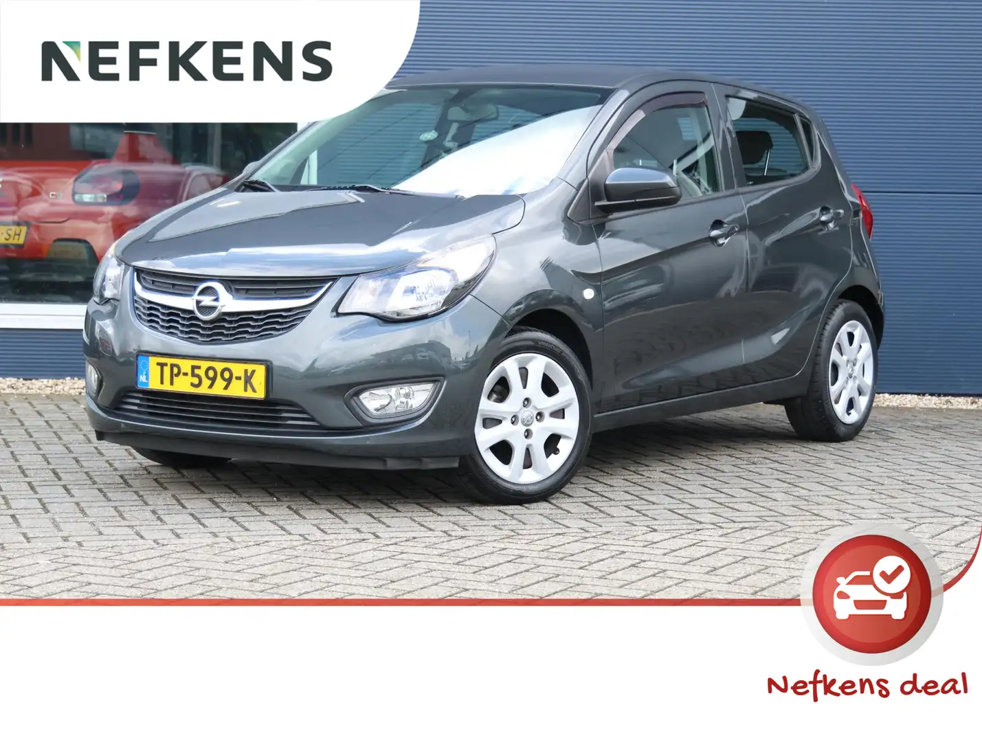 Opel Karl 1.0 Edition | 1ste eigenaar | Parkeersensoren | Ai Grijs - 1