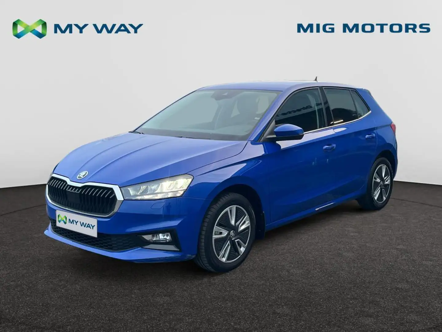 Skoda Fabia Fabia 1.0 TSI Style DSG Bleu - 1