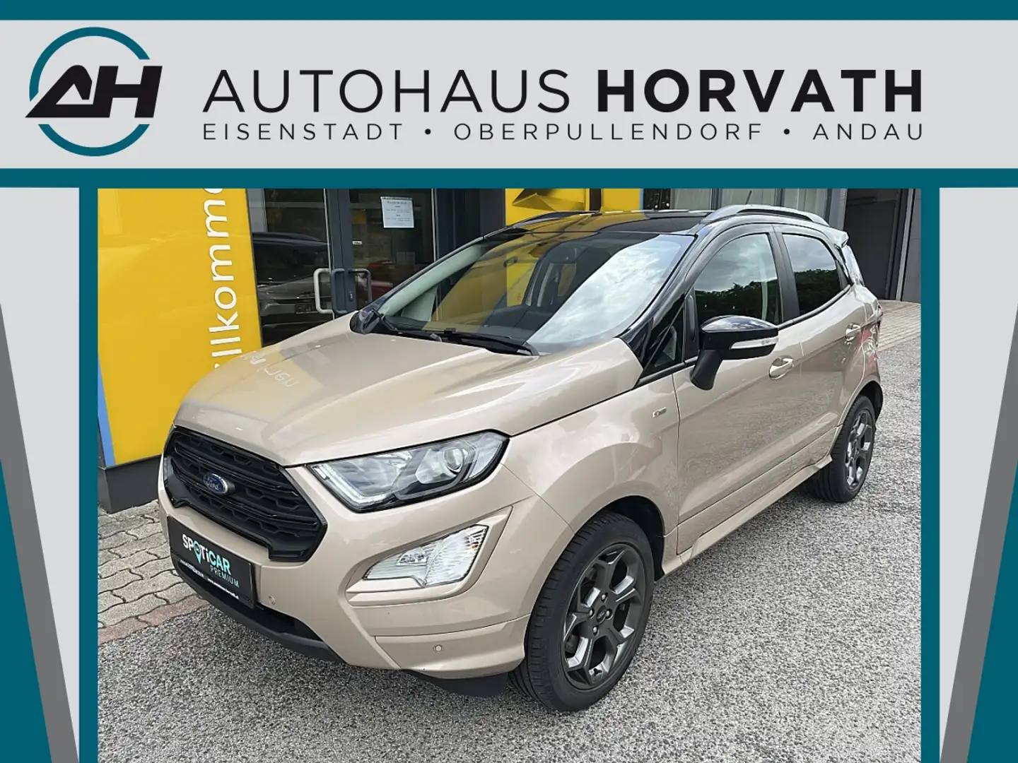 Ford EcoSport 1,5 EcoBlue ST-Line Braun - 1