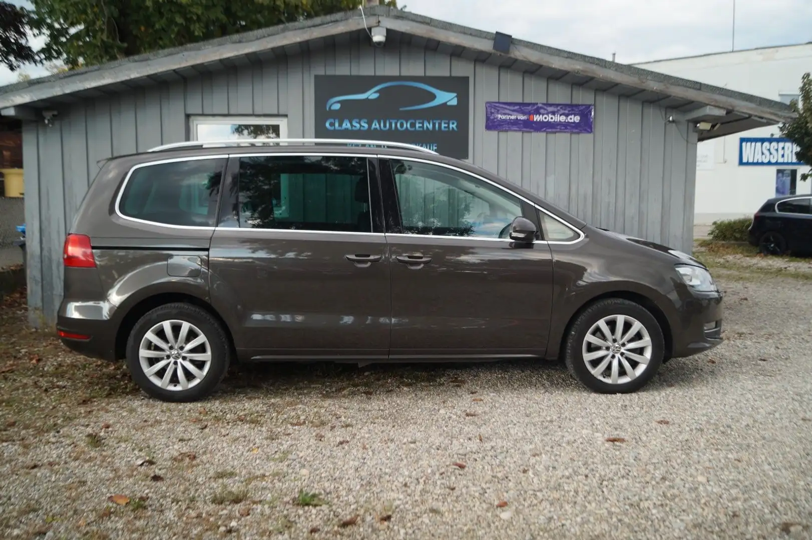 Volkswagen Sharan Highline BMT|DSG|2.Hand|AHK|TÜV12/26| Brun - 2