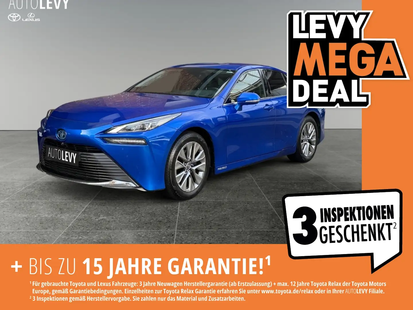 Toyota Mirai Executive Wasserstoff *LEDER*JBL*CARPLAY* Blau - 1