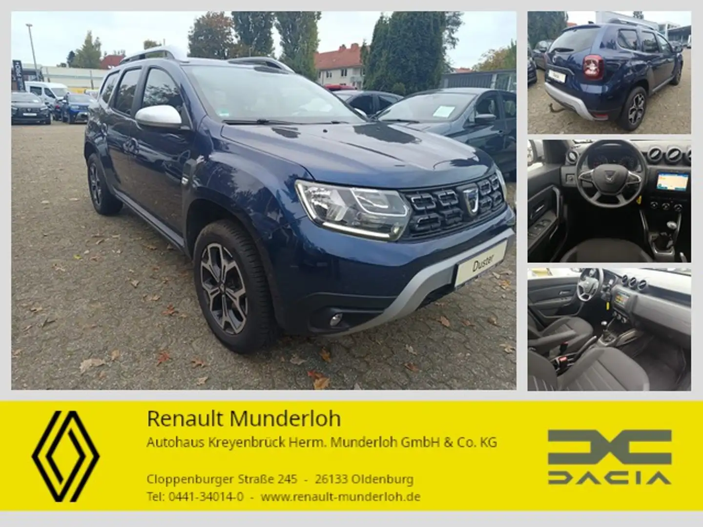 Dacia Duster Prestige Bleu - 1