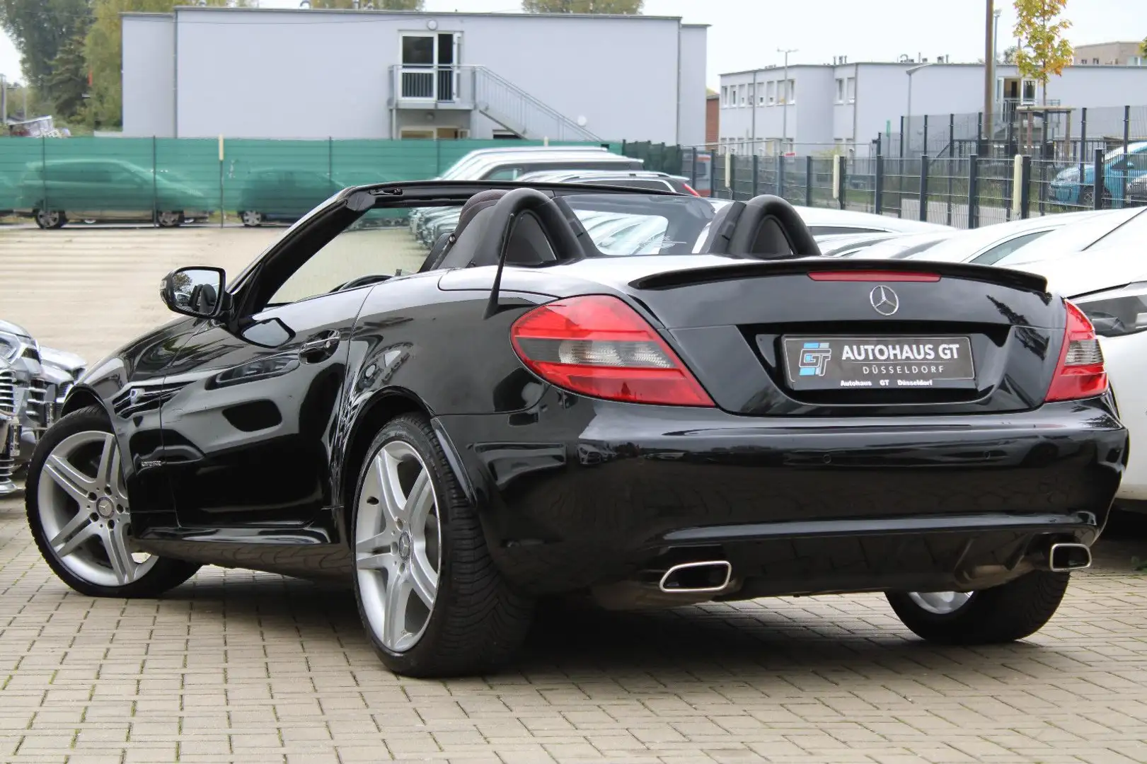 Mercedes-Benz SLK 200 Kompressor/Leder/Airscarf/Sitzhzg/Klima Schwarz - 2