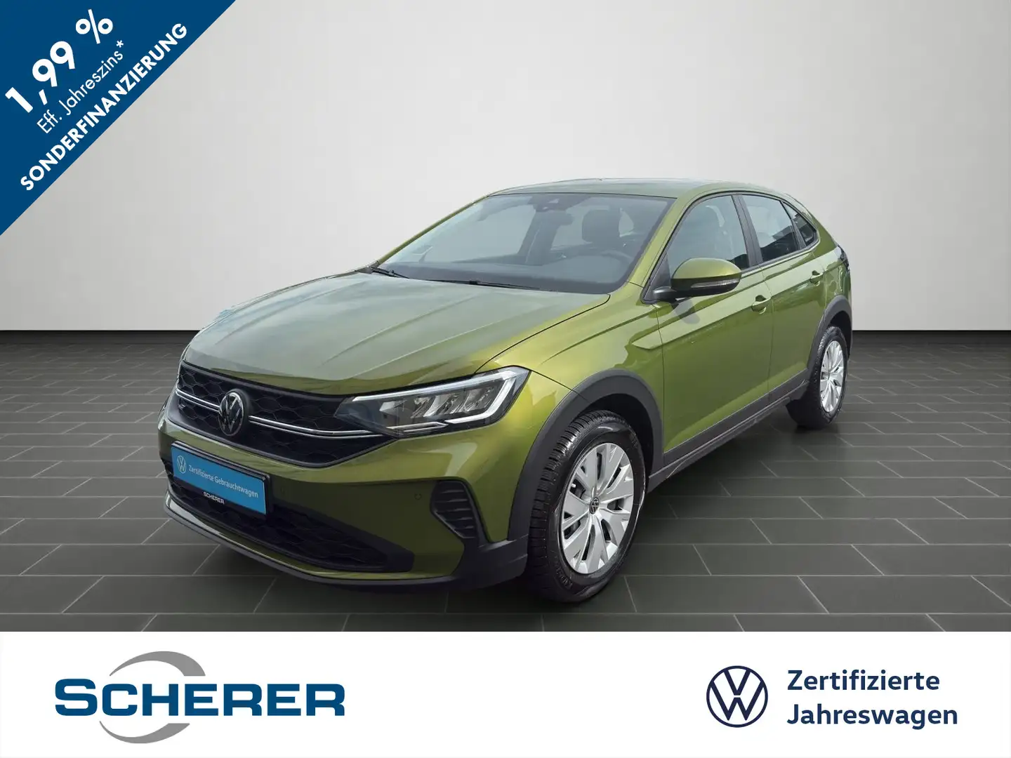Volkswagen Taigo 1.0 TSI SHZ LED PDC APP-CONNECT Grün - 1