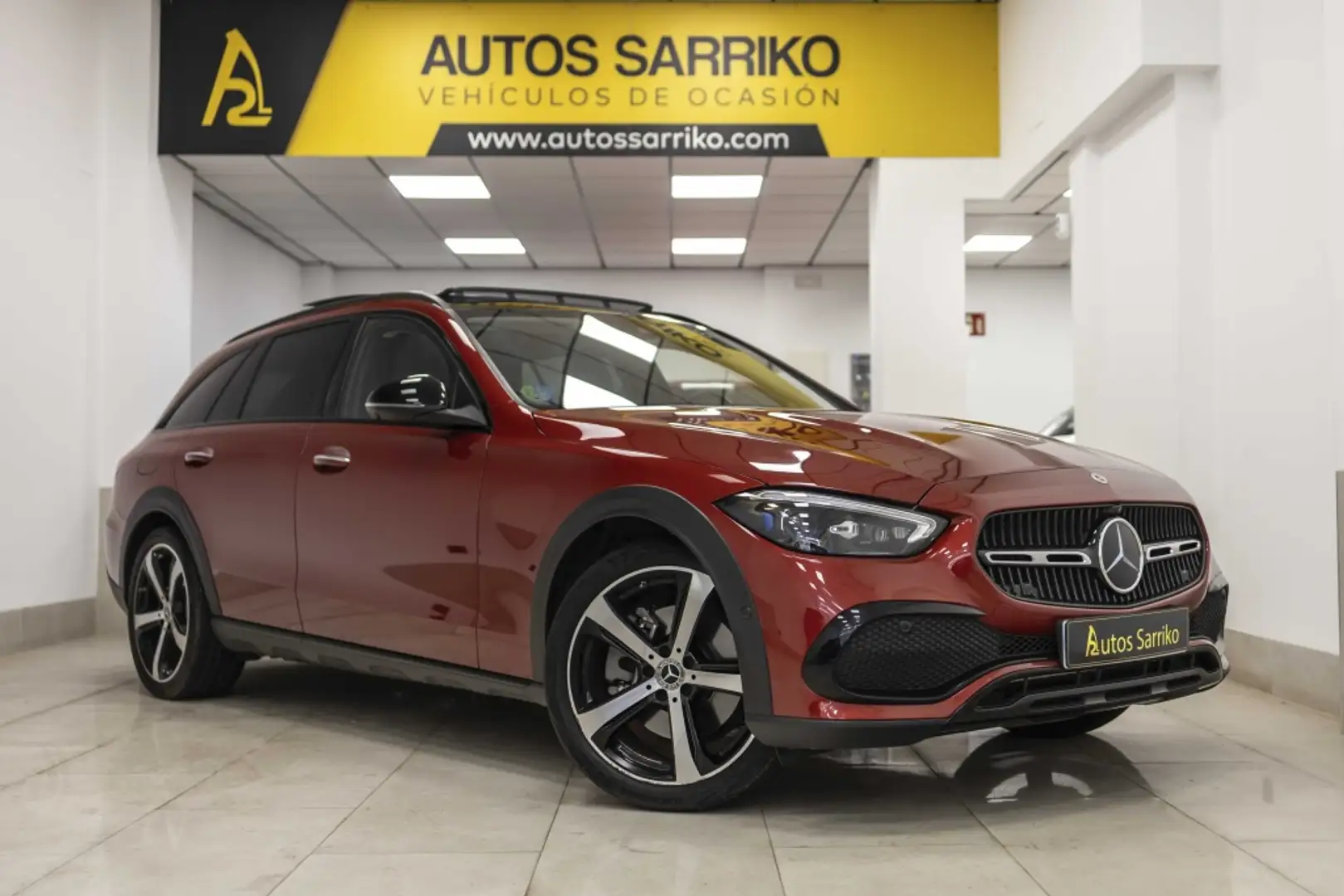 Mercedes-Benz C 220 Estate 220d 4Matic All Terrain 9G-Tronic Rouge - 1