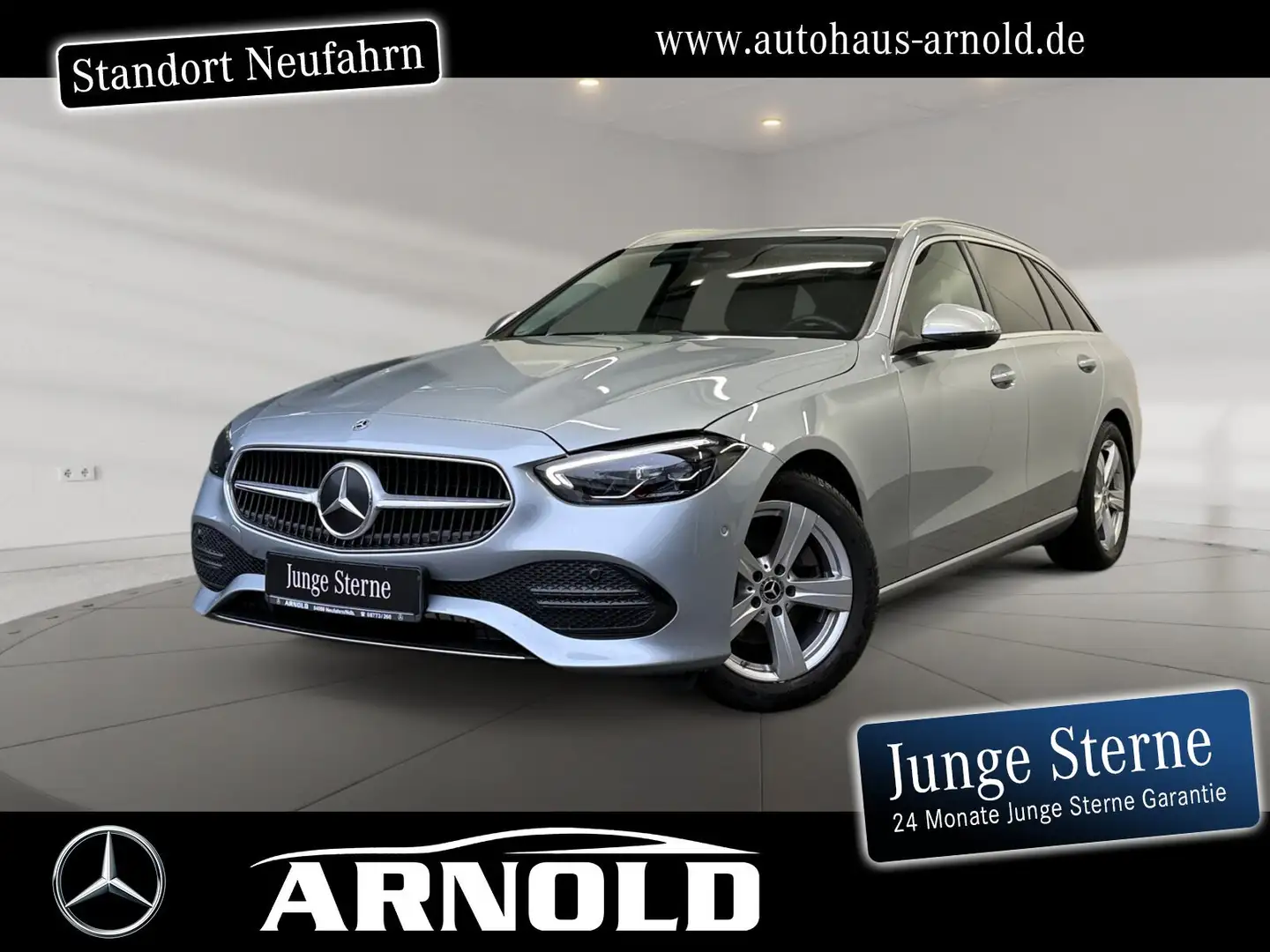 Mercedes-Benz C 180 C 180 T Avantgarde AHK Navi LED el-Klappe Kamera Silber - 1
