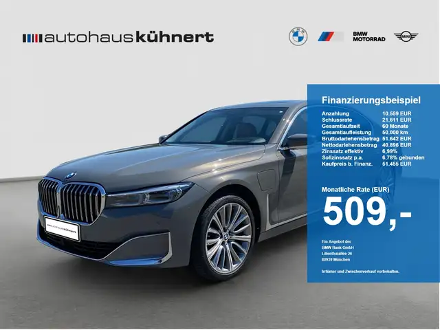 BMW 745 Le xDrive Laser ACC Luft Pano 360° HUD H&K DAB