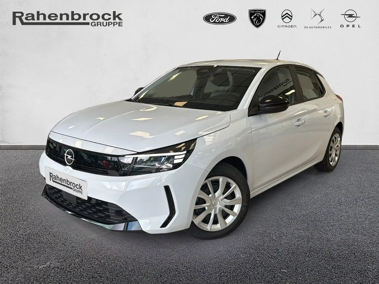 Opel Corsa Edition 1.2 Turbo 100PS Weiß - 1