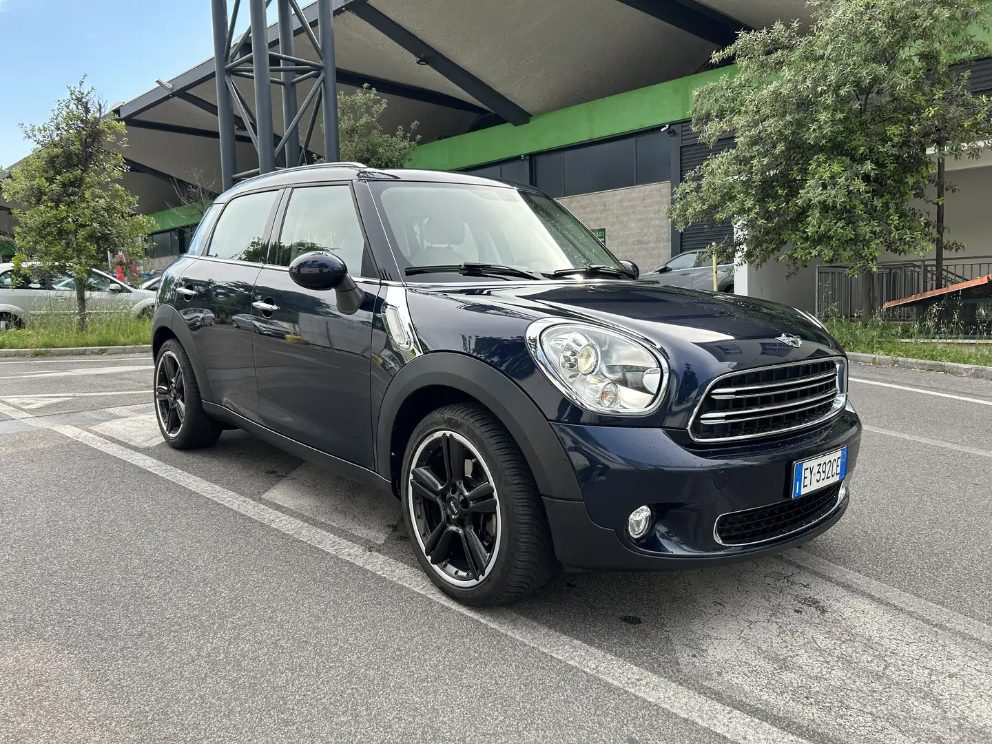MINI Cooper D Countryman 2.0 AUTOMATICA EURO 6 SEDILI IN PELLE NAVIGATORE! Blu/Azzurro - 2