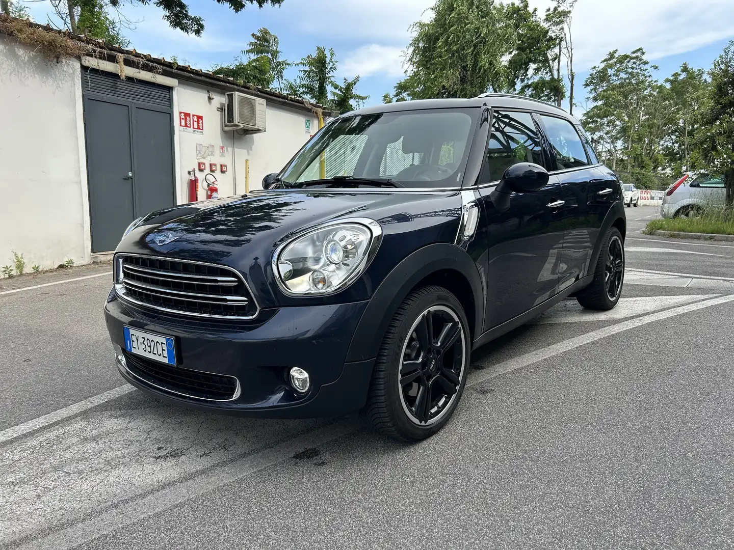 MINI Cooper D Countryman 2.0 AUTOMATICA EURO 6 SEDILI IN PELLE NAVIGATORE! Bleu - 2