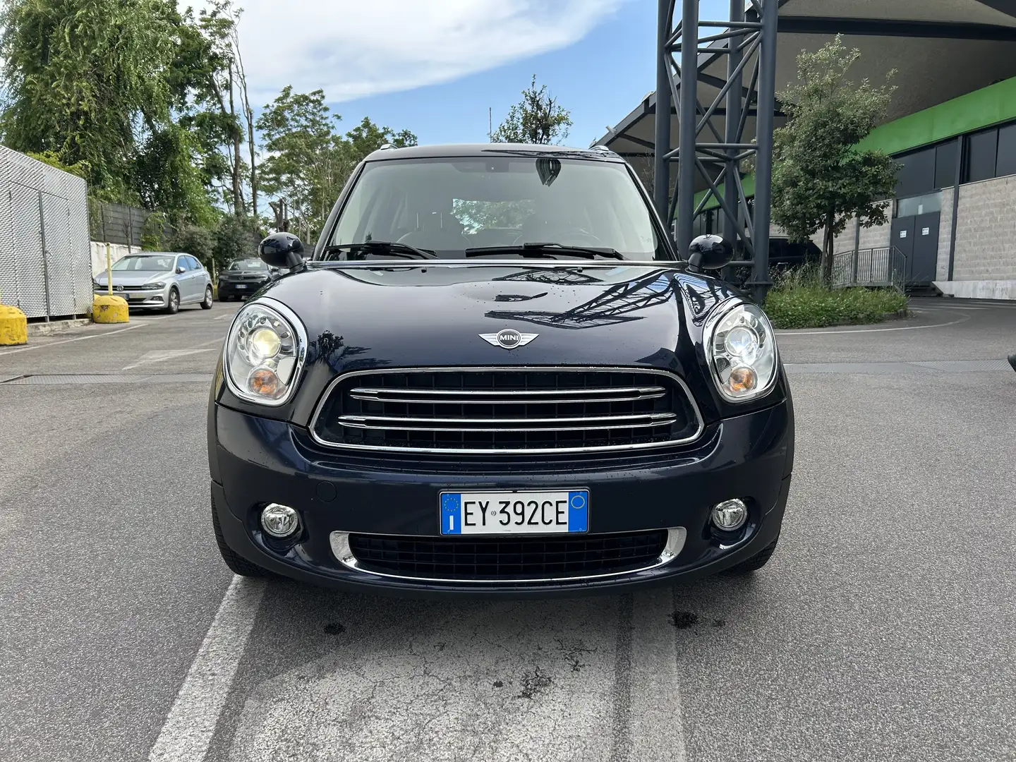 MINI Cooper D Countryman 2.0 AUTOMATICA EURO 6 SEDILI IN PELLE NAVIGATORE! Bleu - 1